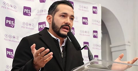 Impulsará PES declarar Estado de Excepción en Michoacán en la siguiente Legislatura