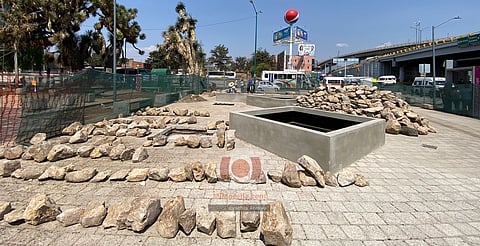 Inicia reacomodo de piedras de Camino Real de Morelia; en 3 meses quedaría