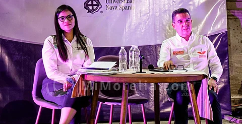 Candidatos federales por Morelia exponen propuestas ante universitarios