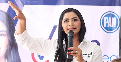 Vamos a quitarle el freno a Michoacán y México, ¡es hora del renacimiento!: Araceli Saucedo