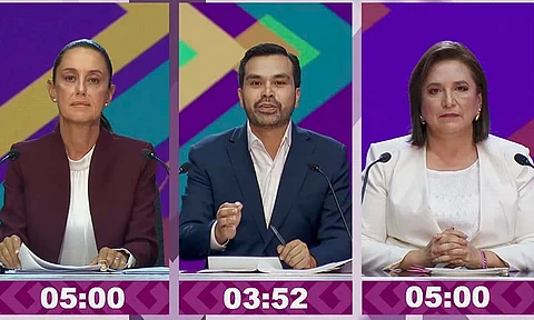 Hora y dónde ver en vivo el segundo debate presidencial 2024