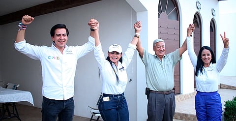 candidata Araceli Saucedo