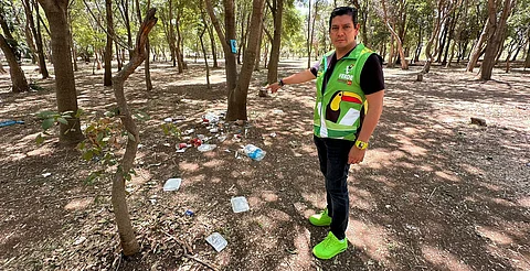 Denuncia Ernesto Núñez abandono del “Arboretum” Morelia