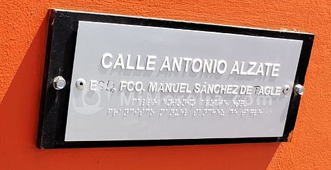 Trabajan progresivamente en Morelia en nomenclatura braille para personas con discapacidad visual