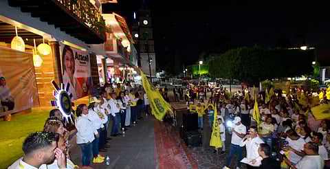 Con toda la fuerza y el corazón vamos por un Michoacán que camine en paz, desarrollo y unidad: Araceli Saucedo