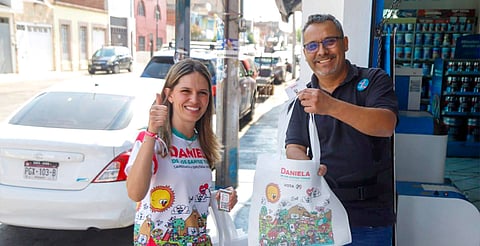 Daniela De Los Santos llama a preservar la paz en el proceso electoral