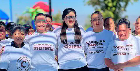 candidata Carolina Rangel