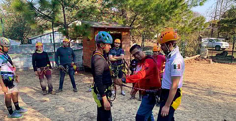 Prepara SSM equipo especial de rescate a víctimas