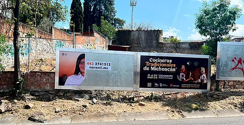 Carolina Rangel presenta queja ante el INE por destrucción ilegal de propaganda