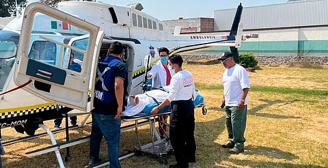 Ambulancias aéreas de la SSM salvan vidas de pacientes críticos