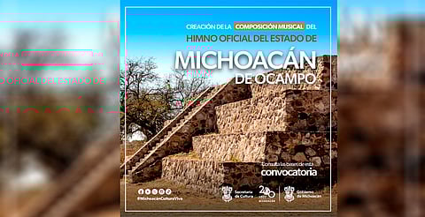 El domingo cierra convocatoria para componer la música del himno de Michoacán