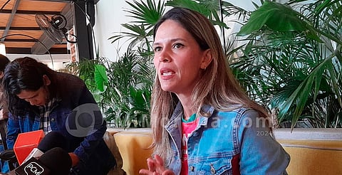Asegura Daniela de los Santos tener ventaja de 8 puntos en las encuestas