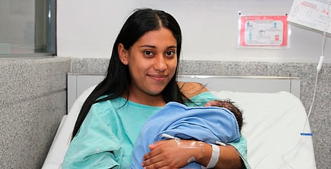 Se convierte en mamá por segunda vez en el Día de la madre