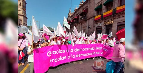 Respeto a la división de poderes y a los derechos de los jóvenes: Marea Rosa Morelia