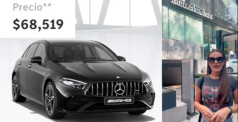 Ahora es Mercedes-Benz; se equivoca en el precio y ofrece vehículo en 68 mil pesos