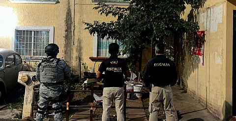 En operativo, incautan moto, drogas y detienen a seis en el fraccionamiento Villas del Pedregal