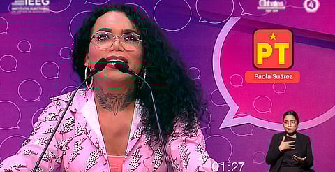 “Es muy importante”; así respondía Paola Suárez tras debate como candidata a diputada en Guanajuato
