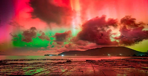 Tormenta solar provoca espectaculares auroras boreales visibles en México