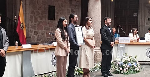 Reconocen a jóvenes destacados de Morelia con el Mérito Juvenil