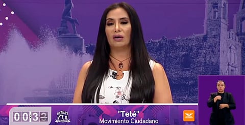Candidata de MC declina por Morena durante debate por la alcaldía de Álvaro Obregón