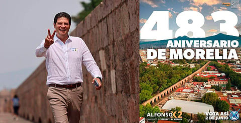 Seguiremos trabajando por Morelia, la ciudad más bella de México: Alfonso