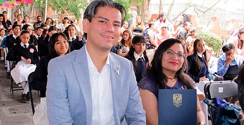 Natalí y Luis, maestros que son ejemplo