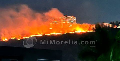 Arde inmueble en Villas Oriente y se registra incendio forestal en zona de Altozano