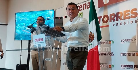 Unidad en Morena no es simulación, asegura Torres Piña