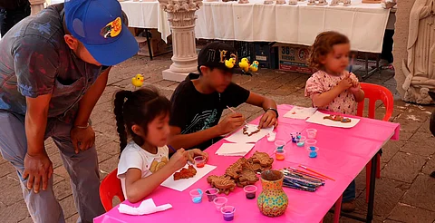 Dedica Festival Michoacán de Origen taller artesanal para niñas y niños