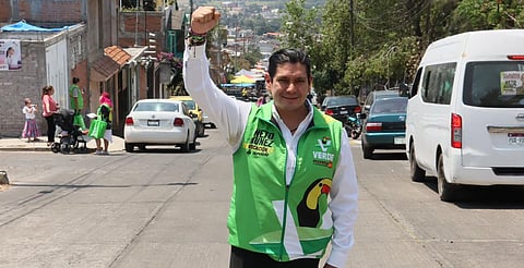 Transformará “Neto” Núñez votos verdes en árboles sembrados