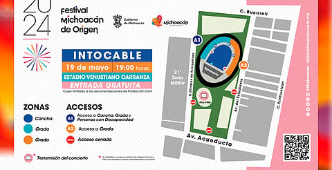 Conoce los accesos en el Venustiano para el concierto de Intocable