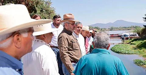 Iniciará intervención de 75 manantiales por el rescate del lago de Pátzcuaro
