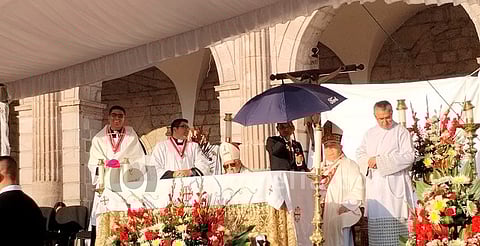 Celebran jueves de Corpus Christi en la Plaza Valladolid