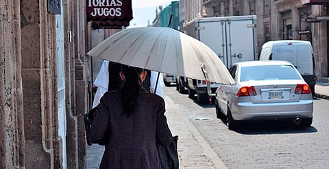 ¡Agárrate! Se prevé máxima de 36°C este martes en Morelia