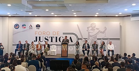 Realizan Foro de Justicia, para capacitar a elementos de la FGE
