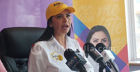 "Simulacro universitario fue un circo de Morena", acusa Araceli Saucedo