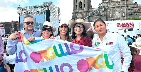 Carolina Rangel reafirma  su compromiso con los derechos de la comunidad LGBTQ+