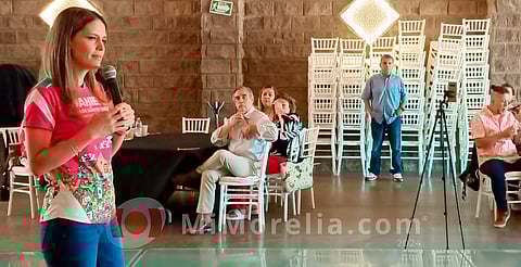 Daniela de los Santos impulsaría rescate de áreas verdes y deportivas en Morelia