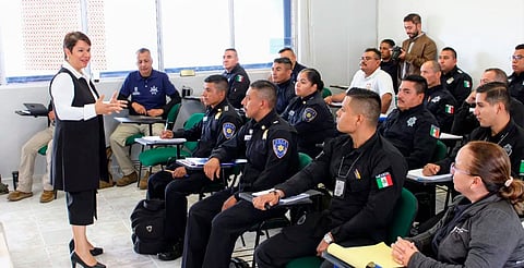 Desde Michoacán evalúan a instructores para formar a policías de proximidad