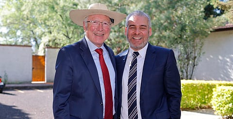 Confirma Bedolla visita del embajador Ken Salazar a Michoacán para solucionar tema de exportación