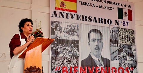 SEE reconoce labor del Internado España-México, por 87 años