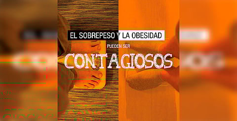 ¿El sobrepeso y la obesidad pueden ser contagiosos?