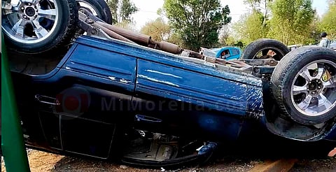 Se registran 2 accidentes vehiculares en distintos puntos de Morelia