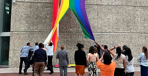 Infonavit condena actos del SNTI contra bandera de la comunidad LGBTI+