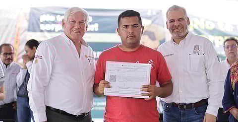 El mandatario destacó el compromiso del Gobierno federal para aumentar la capacidad productiva del campo