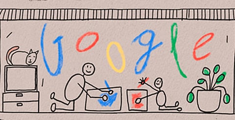 Google celebra el Día del Padre con un doodle especial
