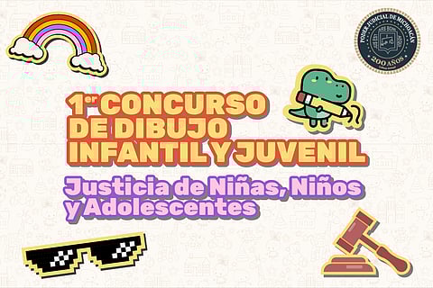 Abren convocatoria del Primer Concurso de Dibujo para el Micrositio Justicia de Niñas, Niños y Adolescentes