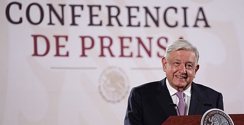 "Está bien la economía de México", dice a AMLO y destaca confianza de Slim