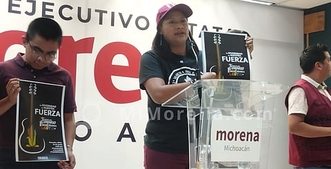 Va Celeste Ascencio por la tercera Marcha del Orgullo Purépecha
