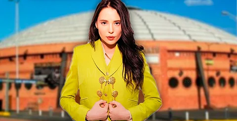 Majo Aguilar llega a Morelia junto con Beto y sus Canarios